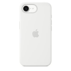 Apple Silikonový kryt na iPhone 16e - bílý