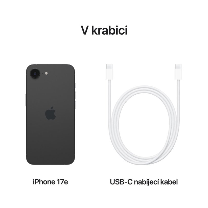 iPhone 17e 256GB černý