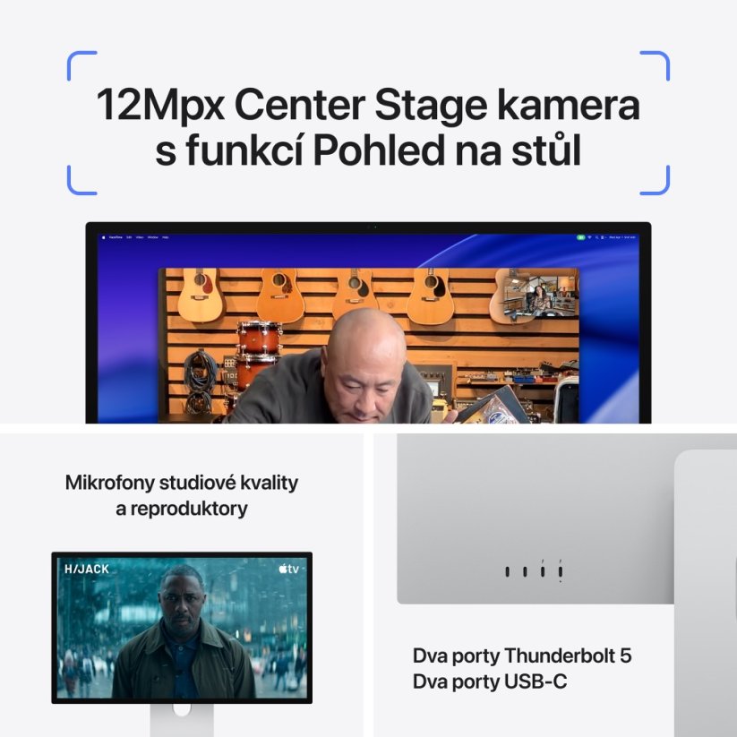 Apple Pro Display XDR - standardní sklo - adaptér držáku VESA