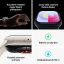 Apple Watch Series 9 Cellular 41mm Stříbrný nerez s bouřkově modrým sportovním řemínkem - M/L