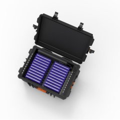 PORT CONNECT CHARGING SUITCASE 20 Tablet + 1 NB, nabíjecí přepravní kufr na kolečkách, černý