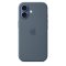iPhone 17 Silicone Case with MagSafe - Anchor Blue