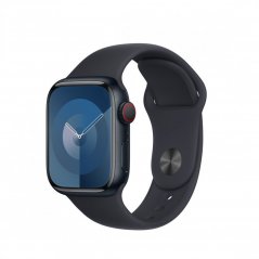 Apple Watch 41mm Temně inkoustový sportovní řemínek – S/M