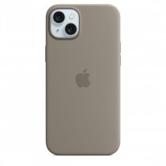 Apple Silikonový kryt s MagSafe na iPhone 15 Plus – jílově šedý