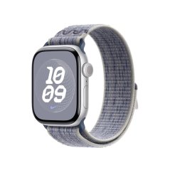 Apple Watch 42mm šedo-modrý provlékací sportovní řemínek Nike