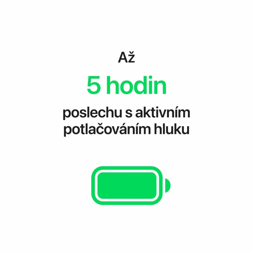 Apple AirPods 5 s bezdrátovým nabíjecím pouzdrem