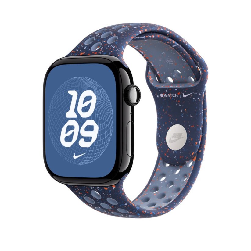 Apple Watch 46mm Blue Ribbon Nike sportovní řemínek - M/L