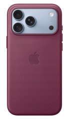 Apple kryt z tkaniny TechWoven s MagSafe na iPhone 18 Pro Max - morušově rudý