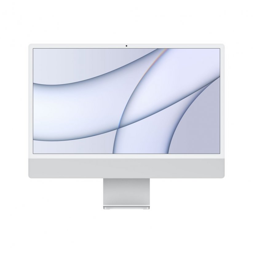 iMac 24'' M1 8CPU/8GPU/8GB RAM/256GB SSD - Stříbrný