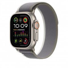 Apple Watch 49mm Zeleno-šedý Trailový tah – M/L