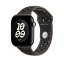 Apple Watch 46mm Midnight Black Nike sportovní řemínek - S/M