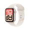 Apple Watch SE 3 44mm hvězdně bílý hliník s hvězdně bílým sportovním řemínkem S/M