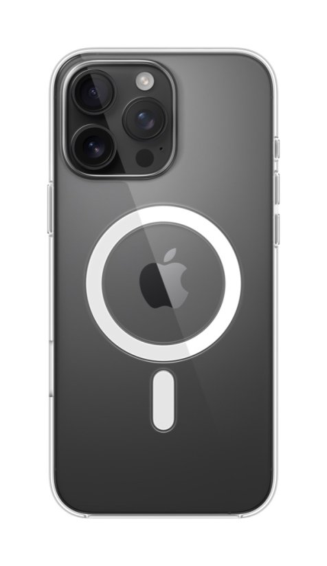 Apple Průhledný kryt s MagSafe na iPhone 16 Pro Max