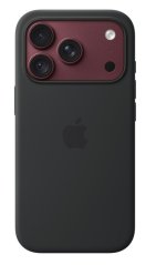 iPhone 18 Pro Silicone Case with MS - Black