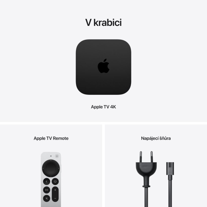 Apple TV 4K 128GB Wi-Fi + Ethernet (3. generace 2022)