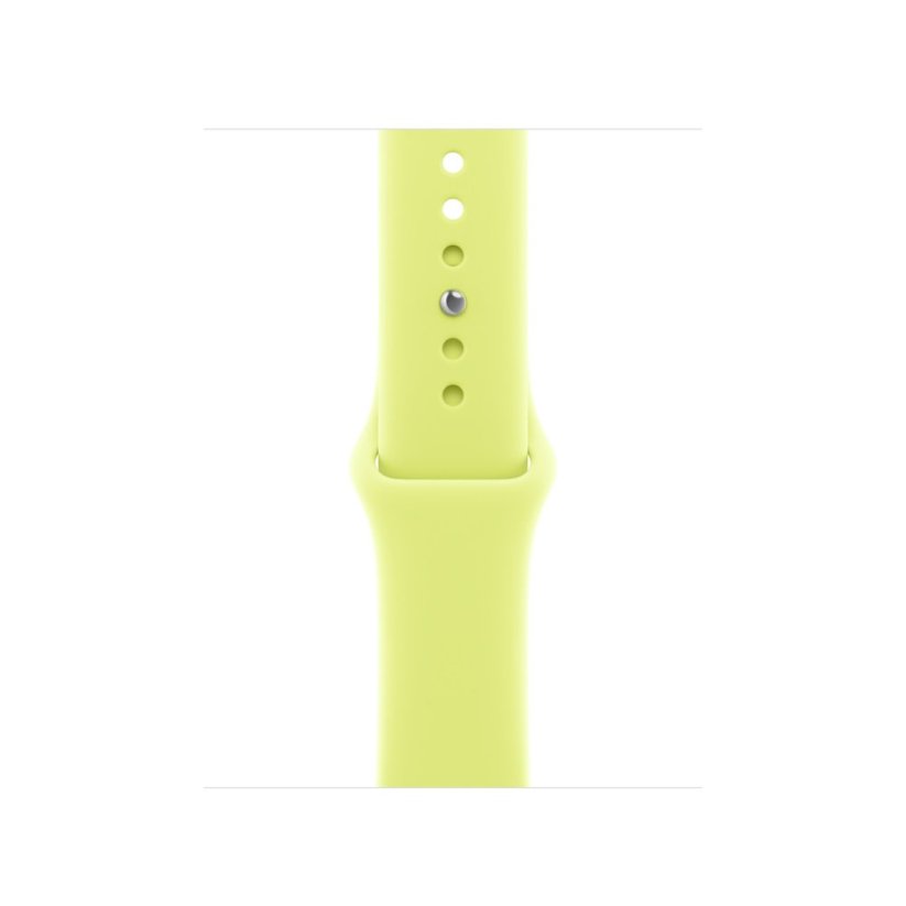 Apple Watch 42mm neonově žlutý sportovní řemínek - S/M