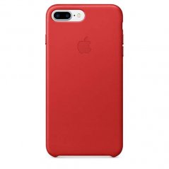 Apple Kožený kryt na iPhone 7 Plus - červený