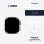 Apple Watch Ultra 2 49mm přírodní titan s modrým trailovým tahem S/M